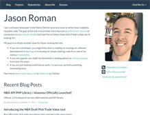 Tablet Screenshot of jayroman.com